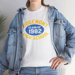 Fast Times At Ridgemont High Gym Shirt Class of 1982 - Unisex Jersey Short Sleeve Tee