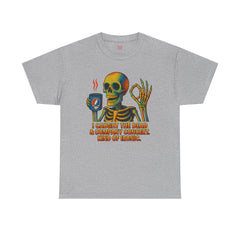 Grateful Dead Inspired Sarcastic Skeleton Tee