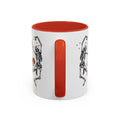 Who wants to Dance? Tis The Season White Ceramic Dancing Skeletons Mug