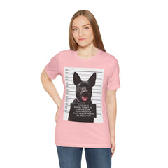K9 Mugshot Personalized with your Dog T-Shirt