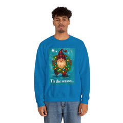 Festive Gnome Sweatshirt - 'Tis the Season Crewneck