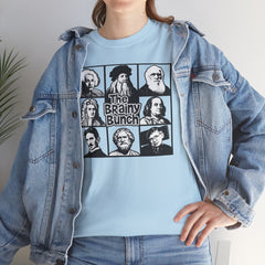 The Brainy Bunch Tee — Vintage Scientist Portraits Graphic T-Shirt
