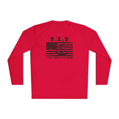 RED Friday, Navy. Marines, Patriotic, Remember Everyone Deployed, Support Our Troops, - Unisex Lightweight Long Sleeve Tee