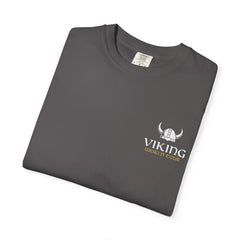 Viking World Tour T-Shirt, Garment-Dyed Apparel, Unisex Graphic Tee, Norse Mythology Gift, Festival Attire, Casual Wear