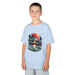 Kids UFO Spaceship Outer Space T-Shirt