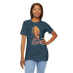 Vintage Marilyn Monroe Shes A Beauty Unisex Tee