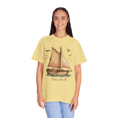 Sloop John B Sailboat T-Shirt — Vintage Nautical Tee