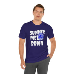 Summer Meltdown Graphic Tee — "Summer Melt Down" Sun Design