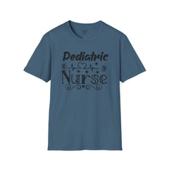 Pediatric Nurse - Unisex Softstyle T-Shirt | Nurse Awareness,Medical Wear,Gift For Him,Scrubs Lover, RN, Hospital Staff Gift,Gift For Her,RN