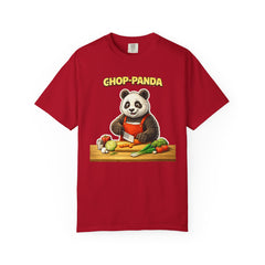 Panda Chef T-Shirt — Cute Chop-Panda Cooking Graphic Tee