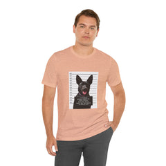 K9 Mugshot Personalized with your Dog T-Shirt