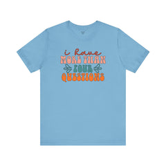 Groovy Four Questions Passover Unisex Tee