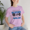 Stressed Blessed Volleyball Obsessed Shirt,Unisex Tee,graphic t shirt,gift for her,gift for him,volleyball team,playergift,fangift,Coachgift