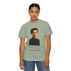Marie Curie Portrait T‑Shirt — "I Make Science Literally Lit" Science Tee