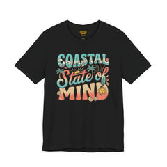 Coastal State of Mind Tee — Retro Beach Graphic T-Shirt