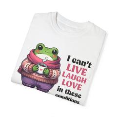 Vintage Style Funny Frog Tshirt  - Stylish Unisex T Shirt
