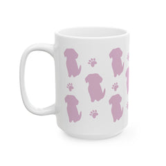 Golden Retriever Ceramic Mug, (11oz, 15oz)