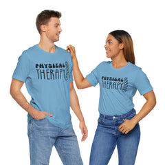 Physical Therapy Unisex Tee - Spine Graphic Gift for PT Student