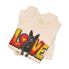 Personalized Love Your Dog T-Shirt — Designed with your dogs name and picture Graphic Tee