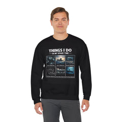 Submarine Lovers Sweatshirt — "Things I Do In My Spare Time"