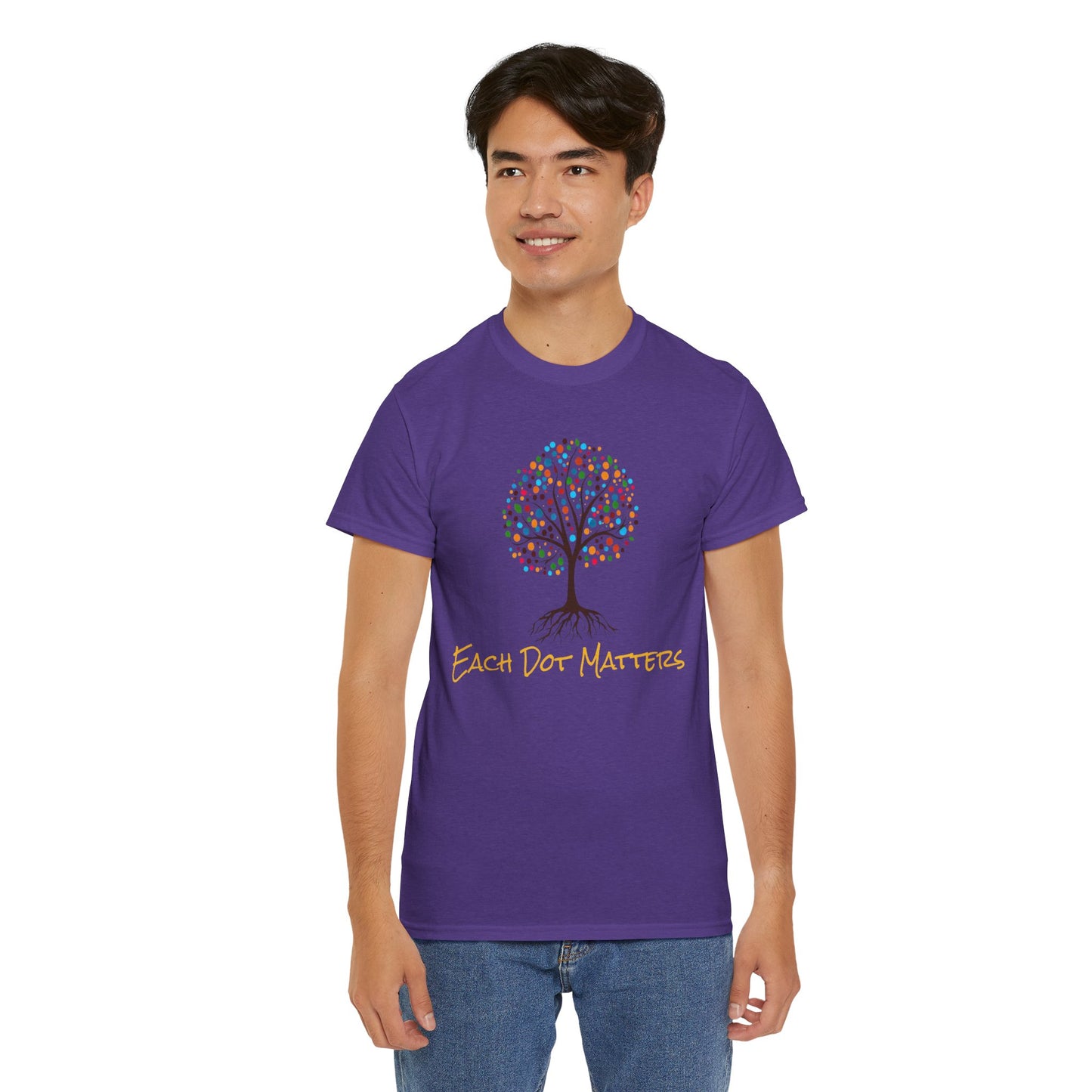 HAPPY DOT DAY - Graphic Unisex Heavy Cotton Tee