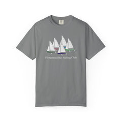 Hempstead Bay Sailing Club T-Shirt — Vintage Sailboat Race Day Tee