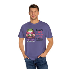 Vintage Style Funny Frog Tshirt  - Stylish Unisex T Shirt