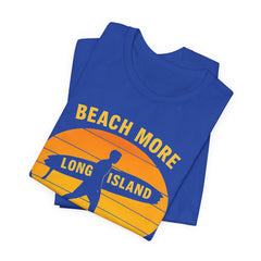 Smiths Point Beach Vibes Unisex Tee - Surf's Up Long Island | Summer Shirt