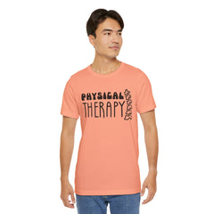 Physical Therapy Unisex Tee - Spine Graphic Gift for PT Student