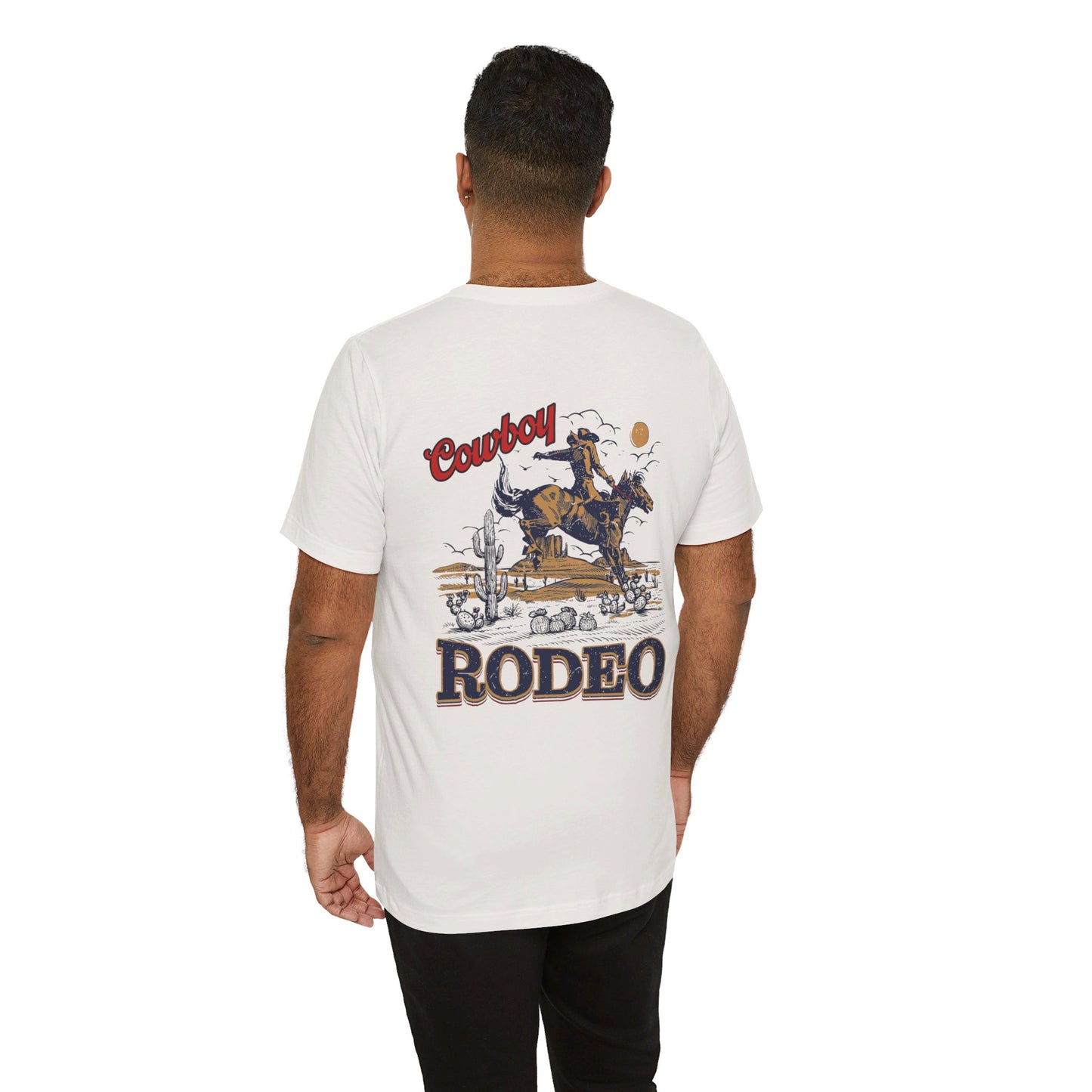 Cowboy Rodeo Vintage Style Graphic TShirt