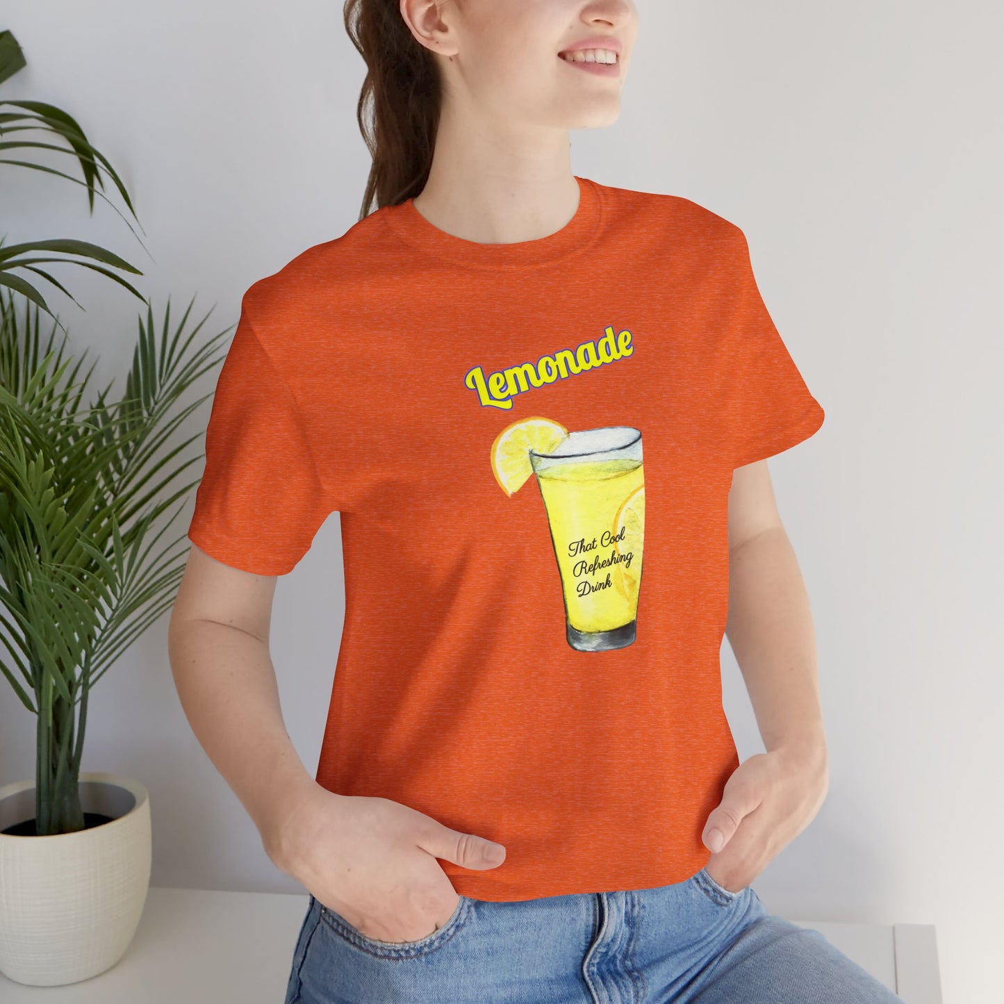 Lemonade That Cool Refreshing Drink, Graphic Unisex Jersey Short Sleeve Tee