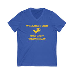Elmont CHC Elementary School Wellness Wednesday V-Neck Tee