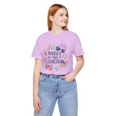 Coastal Fourth of July Tee – "America But Make It Coastal" Graphic T-Shirt