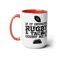 Funny RUGBY Ceramic 15oz Mug