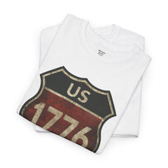 Vintage USA Pride Tee - 1776 Unisex Heavy Cotton Tee