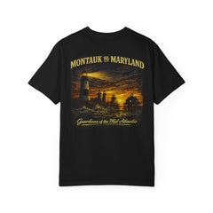 Montauk to Maryland Lighthouse Series T-Shirt — 'Guardians of the Mid-Atlantic' Scenic Tee