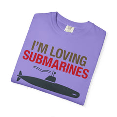 Submarine Lover Nautical Tee, Graphic Submarine Shirt | Summer Casual