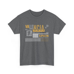 Valencia Spain Cities of The World Series Unisex Heavy Cotton Tee