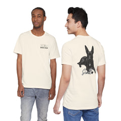 Dog Dad T-Shirt — Personalized Your Dog Image  Tee (Custom Name)