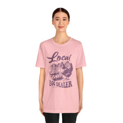 Local Egg Dealer Unisex Jersey Tee - Perfect for Farmers & Foodies
