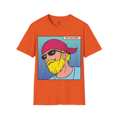NO WAY BACK  Sunglass Wearin Pop Art Dude Unisex Softstyle T Shirt