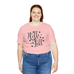 Hello Fall - Unisex Jersey Short Sleeve Tee