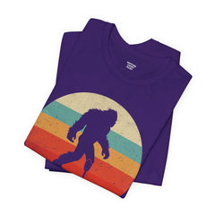 Retro Sunset Bigfoot Tee - Amputee Awareness T-Shirt