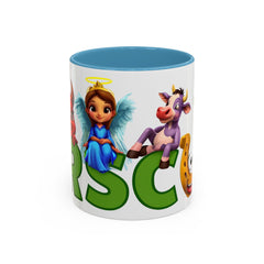 Russell Sage College Mascot Characters 11oz or 15 oz Ceramic Mug - Personalize your mug with your grad year by entering it in the notes field before you complete your purchase