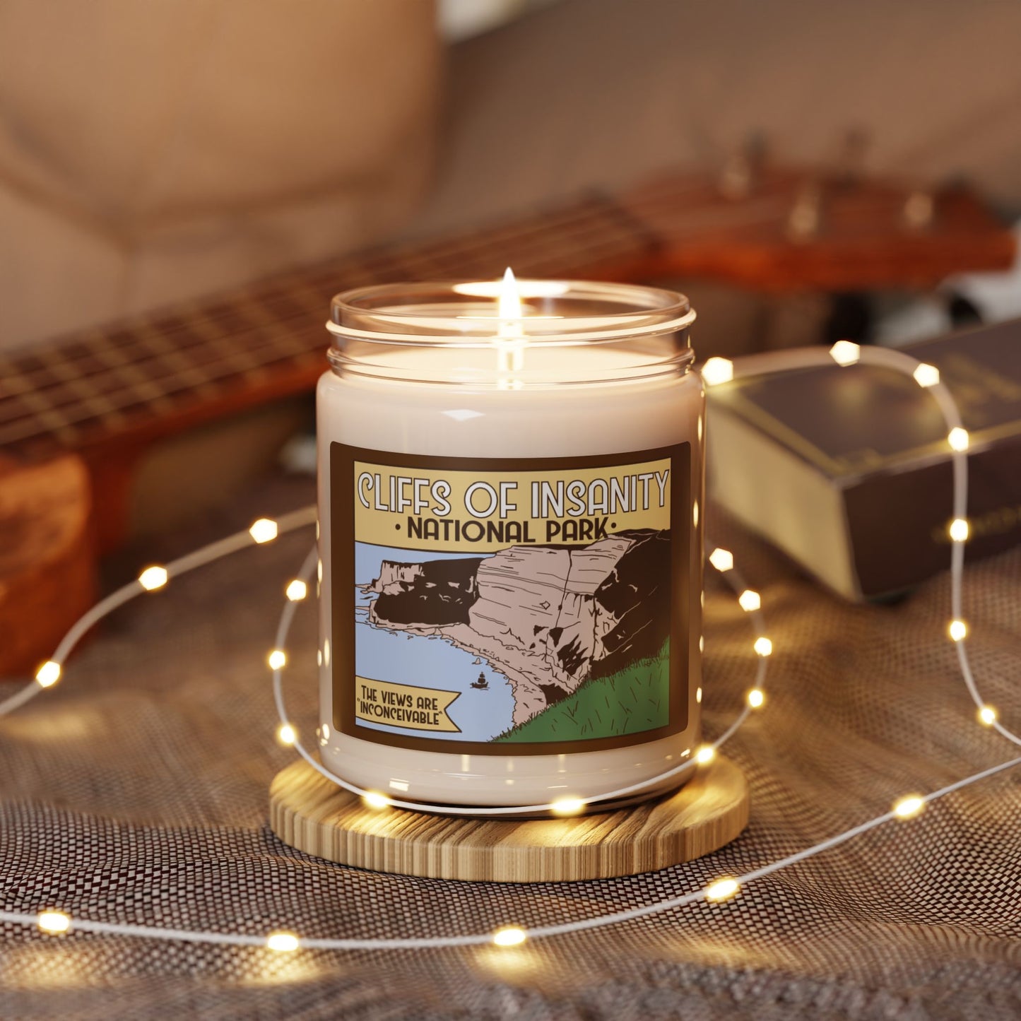 Smells Like The Cliffs of Insanity - Scented Candle, 9oz / Princess Bride / Gift for him / Gift for her / Christmas gift