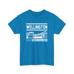 Wellington New Zealand Cities of The World Series Unisex Heavy Cotton Tee