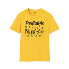 Pediatric Nurse - Unisex Softstyle T-Shirt | Nurse Awareness,Medical Wear,Gift For Him,Scrubs Lover, RN, Hospital Staff Gift,Gift For Her,RN