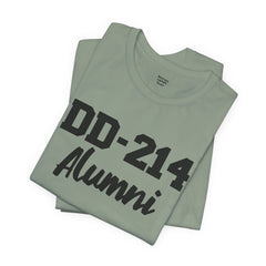 DD-214 Alumni Tee — Military Service Veteran Tribute T-Shirt