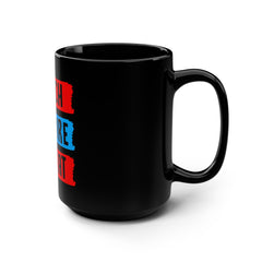 TEACH INSPIRE REPEAT / Education / Teaching / School Days / Teacher / Elementary / Black Mug, 15oz / See our matching T Shirt