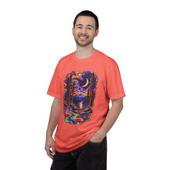 Mystical Psychedelic Moonlit Forest T-Shirt